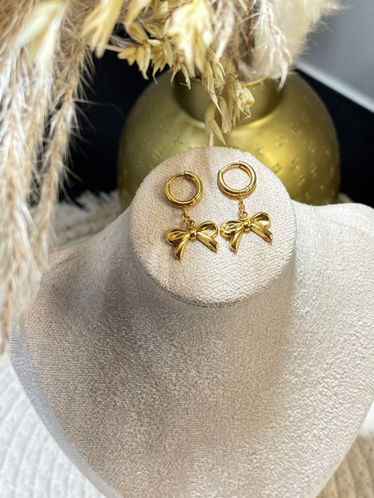 Boucles d’oreilles en acier inoxydable